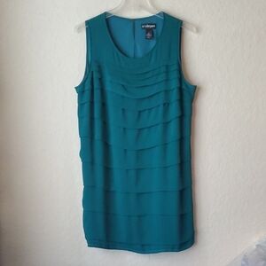 Lane Bryant size 22 Teal Bandage Dress